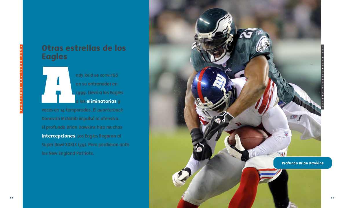 Creative Sports: Campeones del Super Bowl: Los Philadelphia Eagles (2023) by The Creative Company Shop