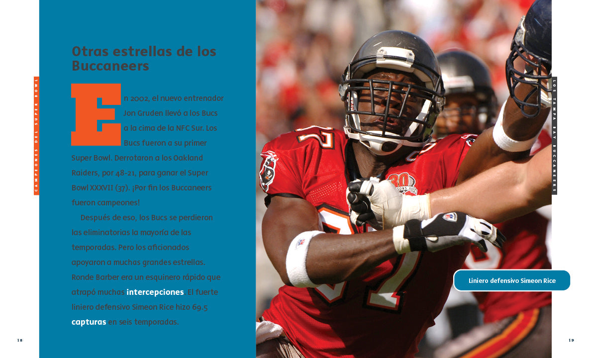 Creative Sports: Campeones del Super Bowl: Los Tampa Bay Buccaneers (2023) by The Creative Company Shop