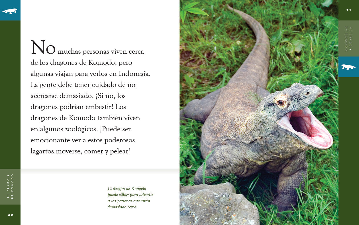 Planeta animal - New Edition: El dragón de Komodo by The Creative Company Shop