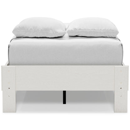 Ashley Vaibryn White Casual Twin Platform Bed EB1428-111