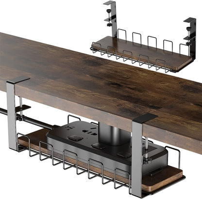 Under Desk Wire Storage Rack Under Desk Cable Organizer Wire Cable Tray