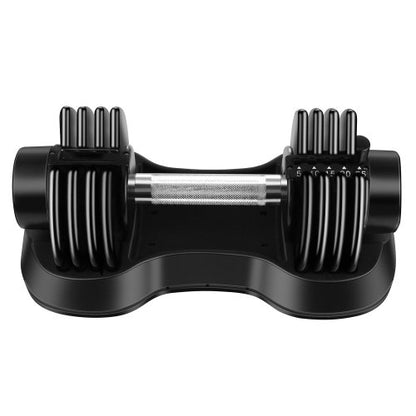 Adjustable Dumbbell 25 lbs with Fast Automatic Adjustable and Weight Plate for Workout Home Gym