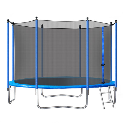 10FT TRAMPOLINE (STEEL TUBE,LADDER)