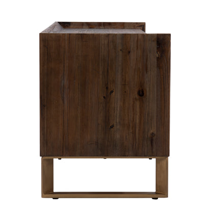 Astorland Reclaimed Solid Wood Media Console