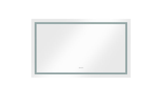 LED Bathroom Mirror with Lights, 40×24 Inch Smart Vanity Mirrors,Lighted Wall Mounted Anti-Fog Dimmable Mirror,Adjustable White/Warm/Natural Lights(Horizontal/Vertical)