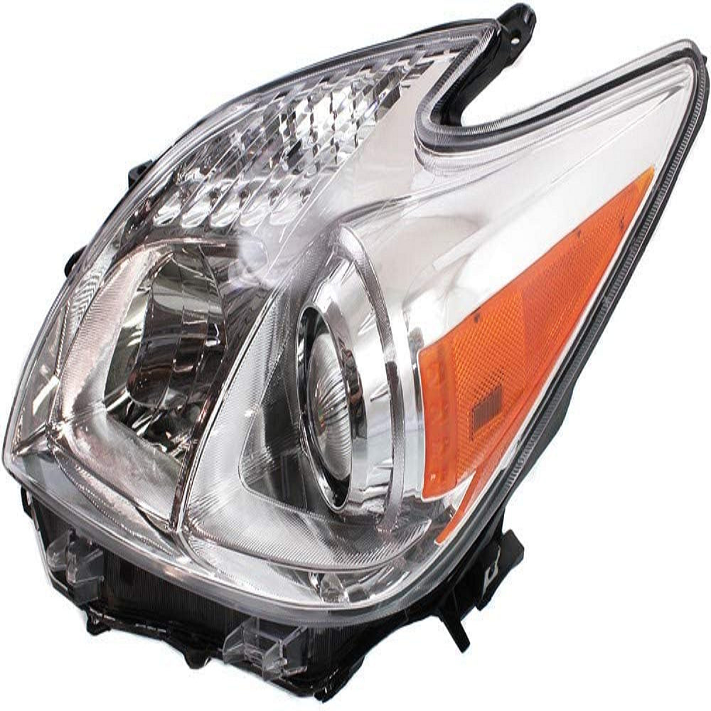 LEAVAN Headlight Headlamp LH & RH Pair Driver & Passenger Set Halogen for 2012-2015 Toyota Prius