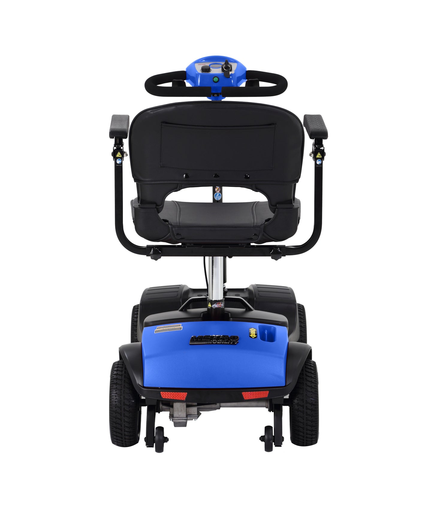 [NO LED LIGHT]  Compact Mobility Scooter-Frosted Blue