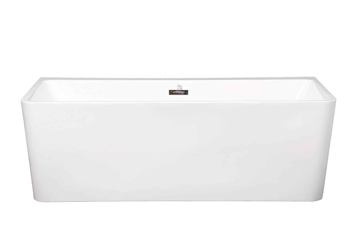 Acrylic Alcove Freestanding Soaking Bathtub