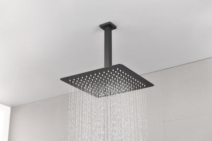 Rain Shower Head  High Pressure Rainfall Showerhead Water Saving