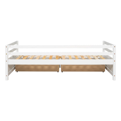 Daybed with two Storage Drawers ,White