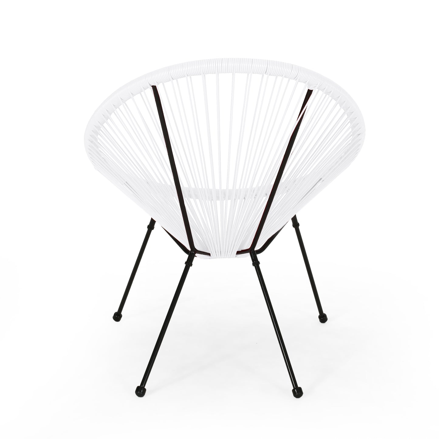 Sale Furniture Alexis Outdoor Woven Chair White+Black (Set of 2)