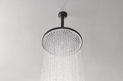 Shower Head - High Pressure Rain - Luxury Modern Look - No Hassle Tool-less 1-Min