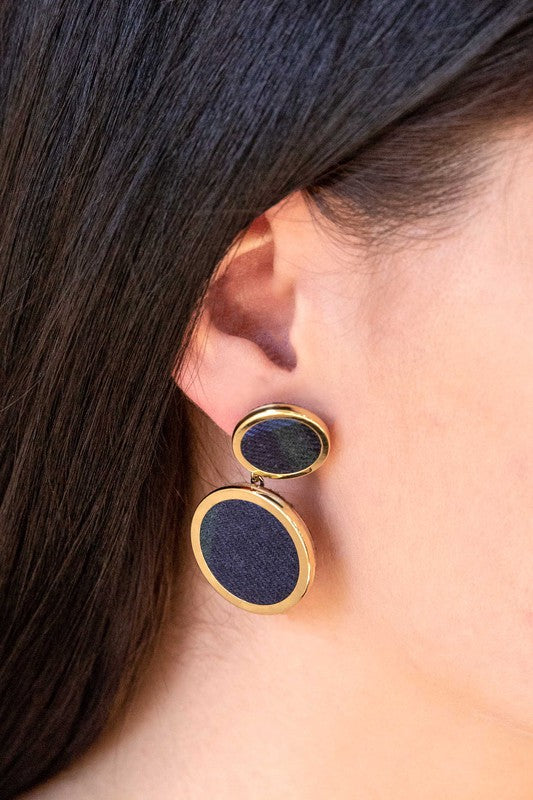 Going Places Circle Drop Earrings