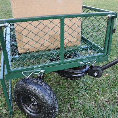 Wagon Cart Garden cart trucks make it easier to transport firewood