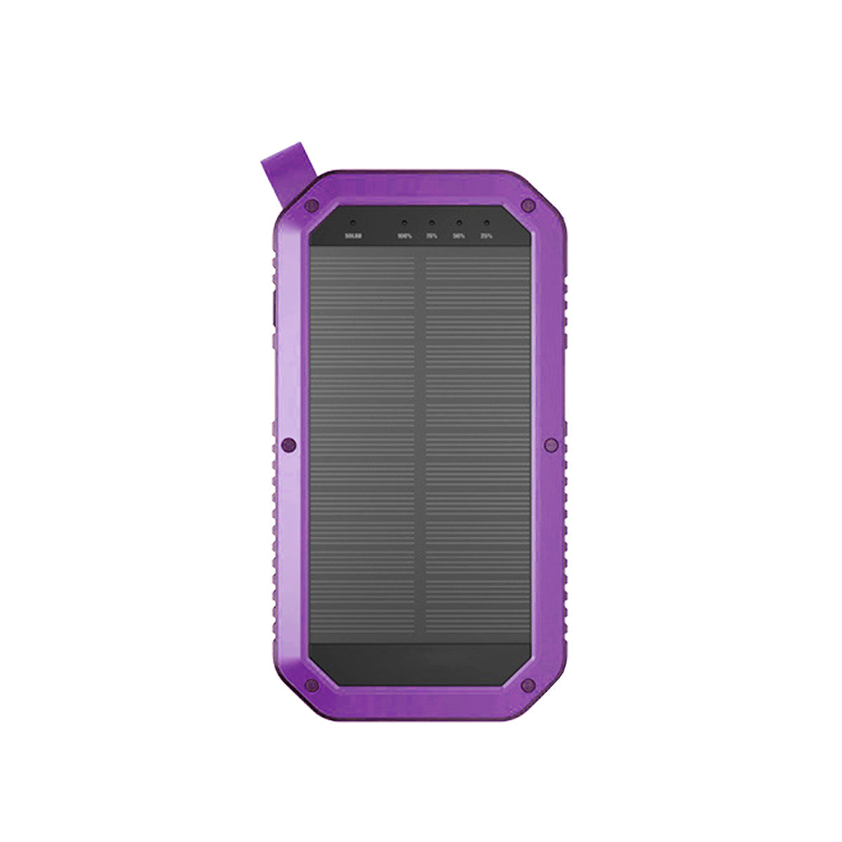 Sun Chaser Mini Solar Powered Wireless Phone Charger 10,000 mAh With LED Flood Light by VistaShops