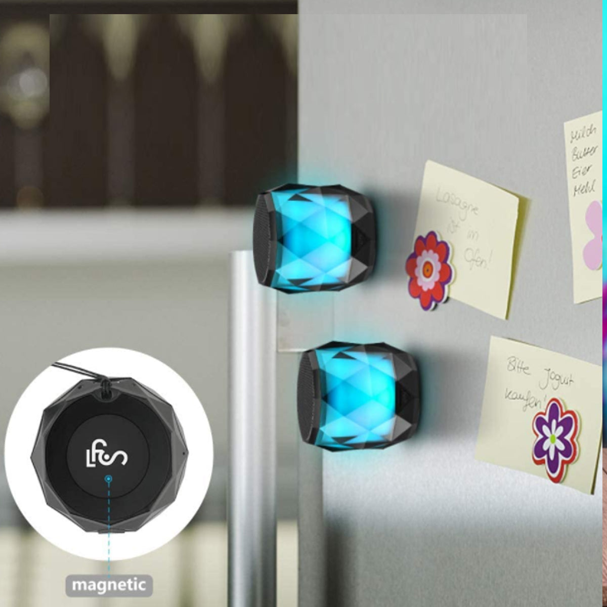 Candylight LED Stereo Bluetooth Mini Speaker by VistaShops