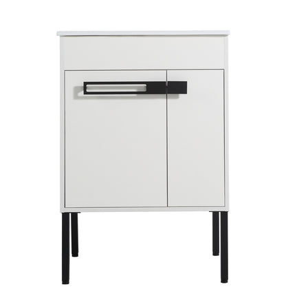 Bathroom Vanity with Sink 24 Inch, with Soft Close Doors, 24x18
