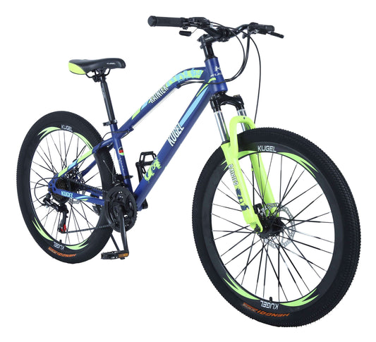 Mountain Bike 26 inch Steel Kugel Rainier Blue/Green