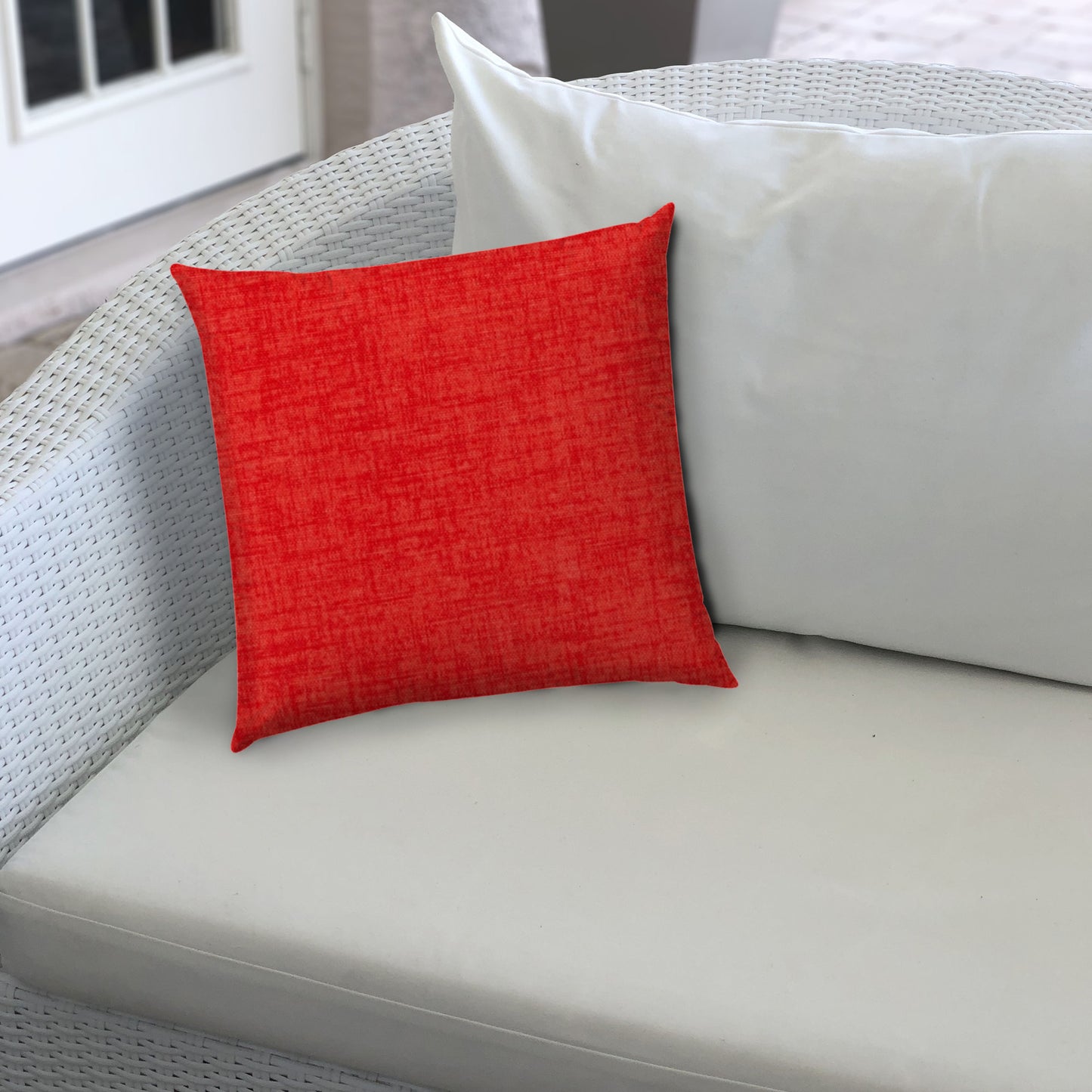 WEAVE Coral Indoor/Outdoor Pillow - Sewn Closure