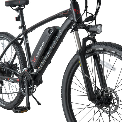 Electric Assist City Bike, Adult 26'' Ebike Hybrid Mountain Bicycles Electric Cruiser Bike with 350W Motor Removable 36V 10.4Ah Lithium Battery Aluminium Frame Commute Bike with Shimano 21 Speed Gears