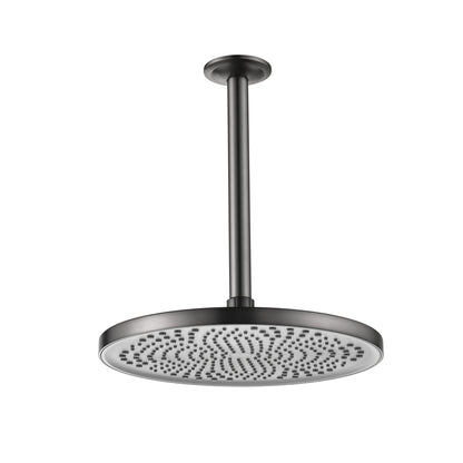 Shower Head - High Pressure Rain - Luxury Modern Look - No Hassle Tool-less 1-Min Installation - The Perfect Adjustable Replacement For Your Bathroom Shower Heads