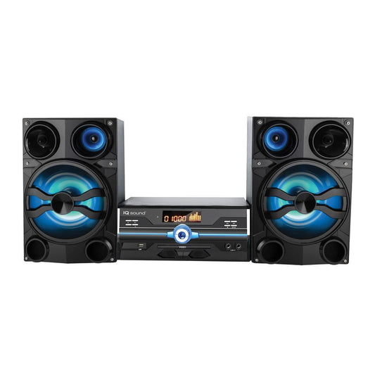 HiFi Multimedia Audio System with Bluetooth and AUX/USB/Mic Inputs by VYSN