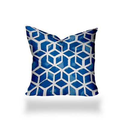 CUBE Indoor/Outdoor Soft Royal Pillow, Envelope Cover Only, 14x14