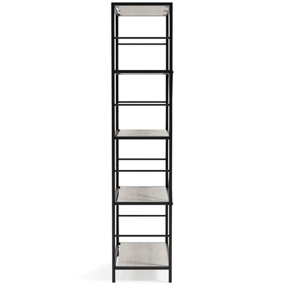 Ashley Bayflynn White+Black Casual Bookcase H288-70