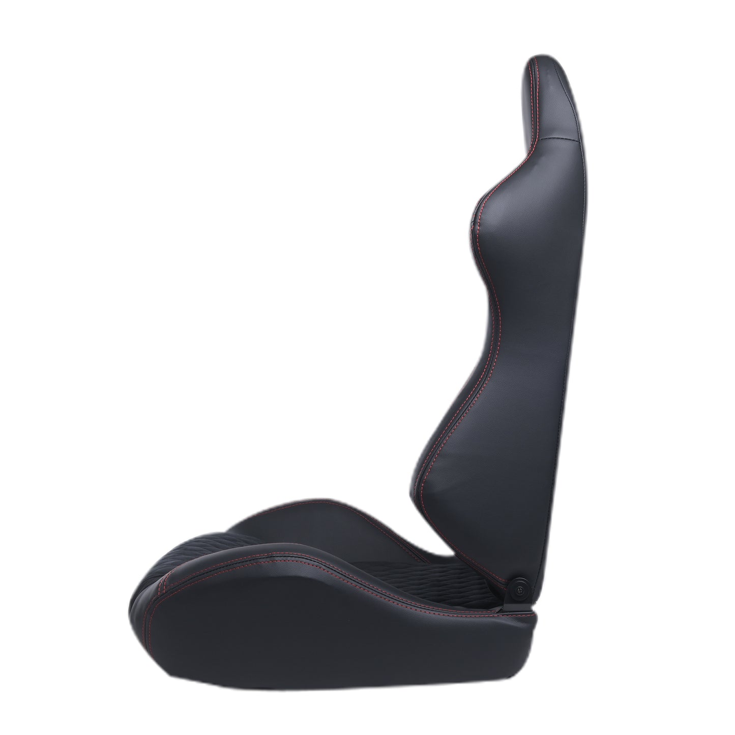 RACING SEAT HIGH QUALITY PVC WITH SUADE MATERIAL DOUBLE SLIDER  2PCS