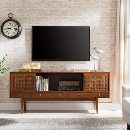 Simms Midcentury Modern Media Console