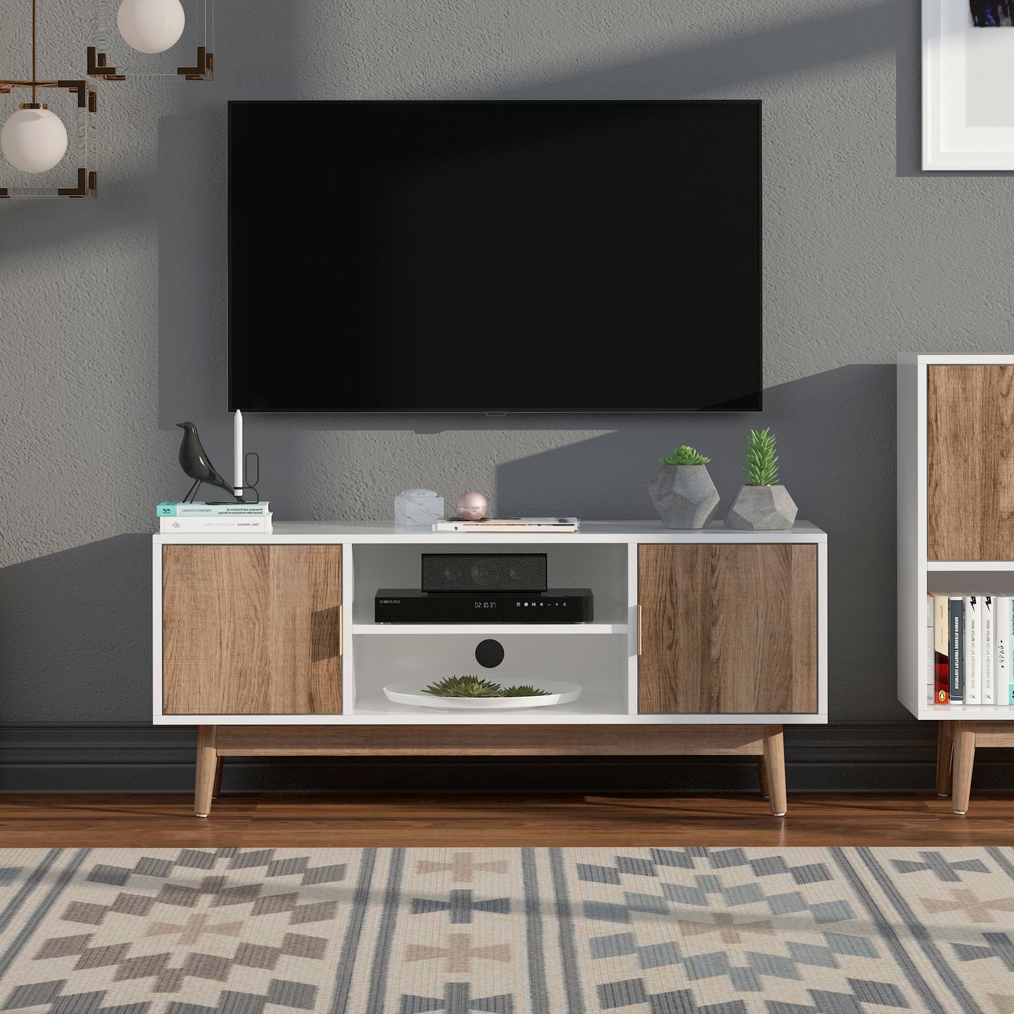 MID-CENTURY TV STAND