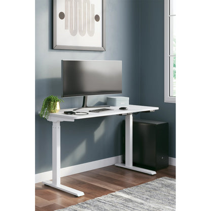 Ashley Contemporary Lynxtyn Adjustable Height Home Office Desk H400-219