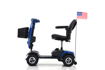 W429S00033 Outdoor compact mobility scooter with windshield