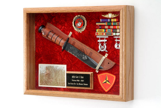 Knife Display Case. by The Military Gift Store