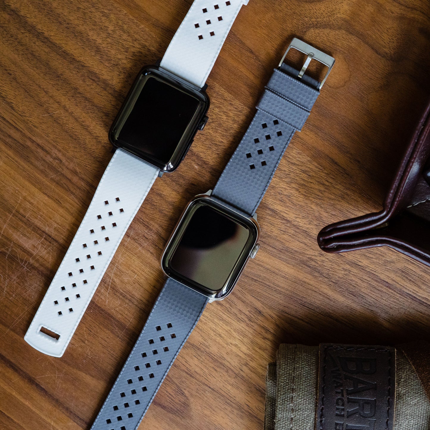 Apple Watch | Tropical-Style 2.0 | Smoke Grey by Barton Watch Bands