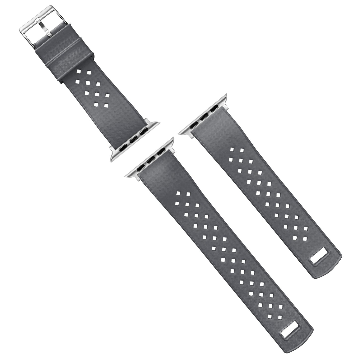 Apple Watch | Tropical-Style 2.0 | Smoke Grey by Barton Watch Bands