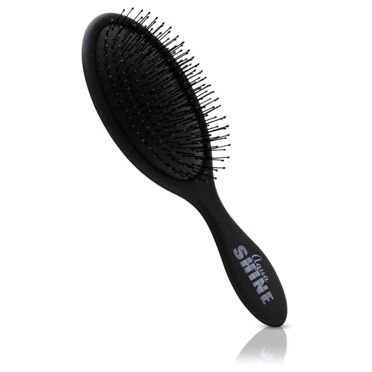 AquaShine Wet & Dry Soft-Touch Paddle Hair Brush by VYSN