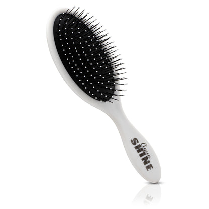 AquaShine Wet & Dry Soft-Touch Paddle Hair Brush by VYSN