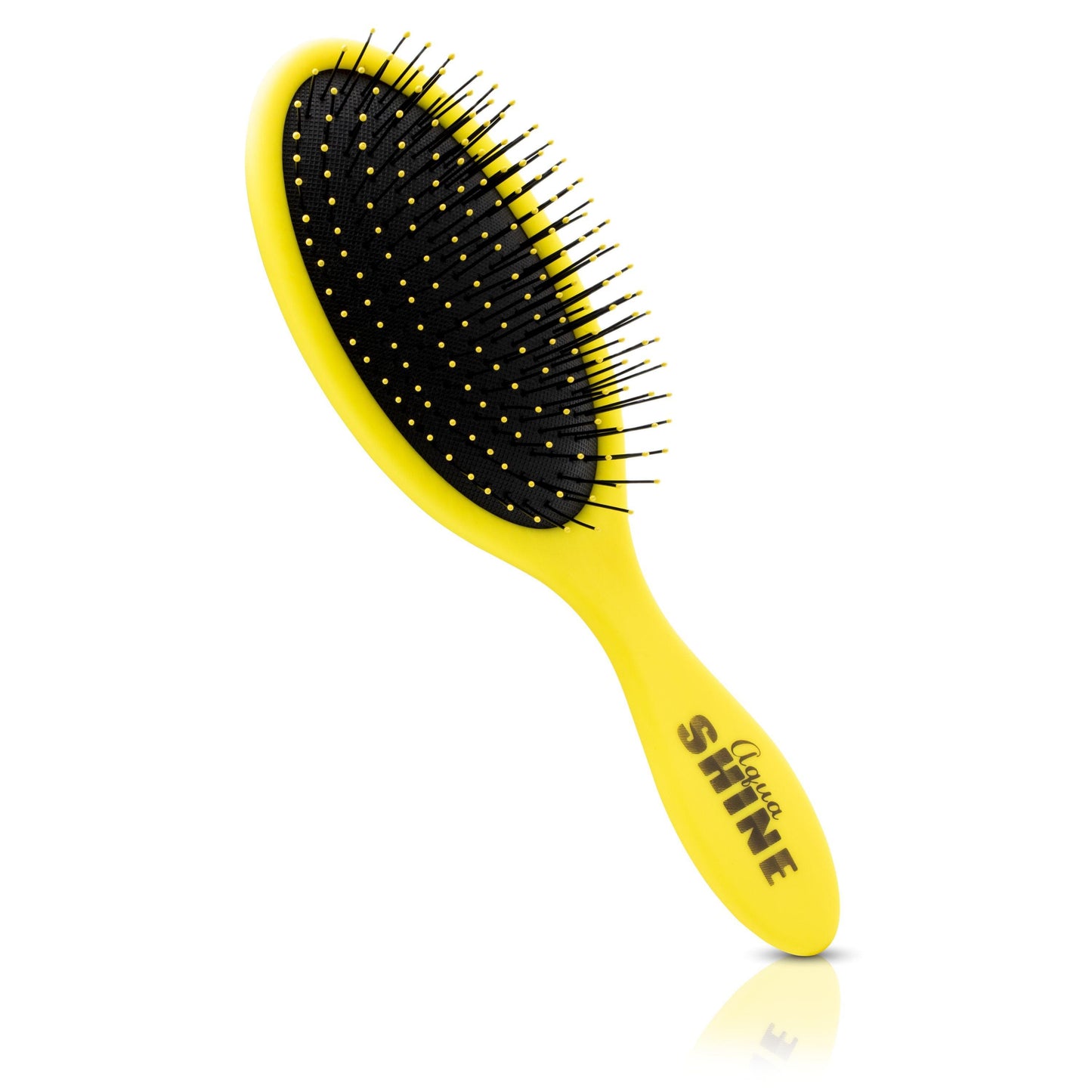 AquaShine Wet & Dry Soft-Touch Paddle Hair Brush by VYSN