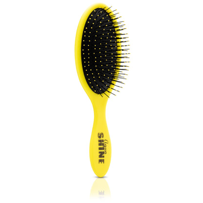 AquaShine Wet & Dry Soft-Touch Paddle Hair Brush by VYSN