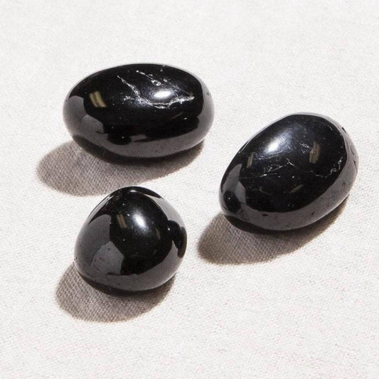 Black Tourmaline Stone Set by Tiny Rituals