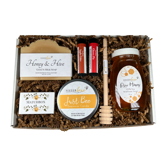 Michigan Bee Gift Set by Sister Bees