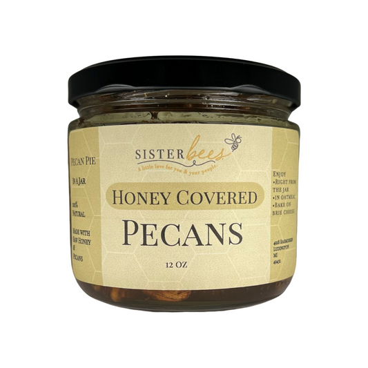 Honey-Covered Pecans by Sister Bees