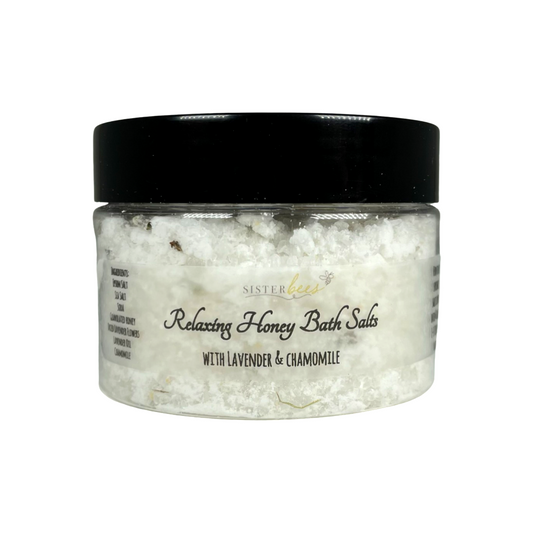 Relaxing Honey Bath Salts by Sister Bees