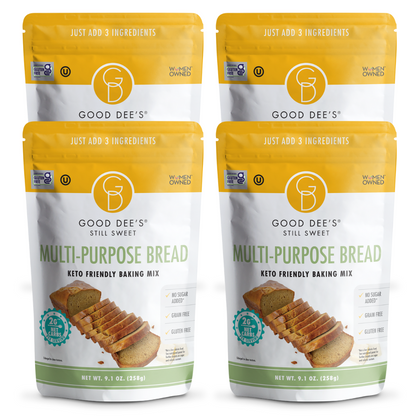 Multi-Purpose Keto Bread Mix - Gluten Free and No Added Sugar by Good Dee's