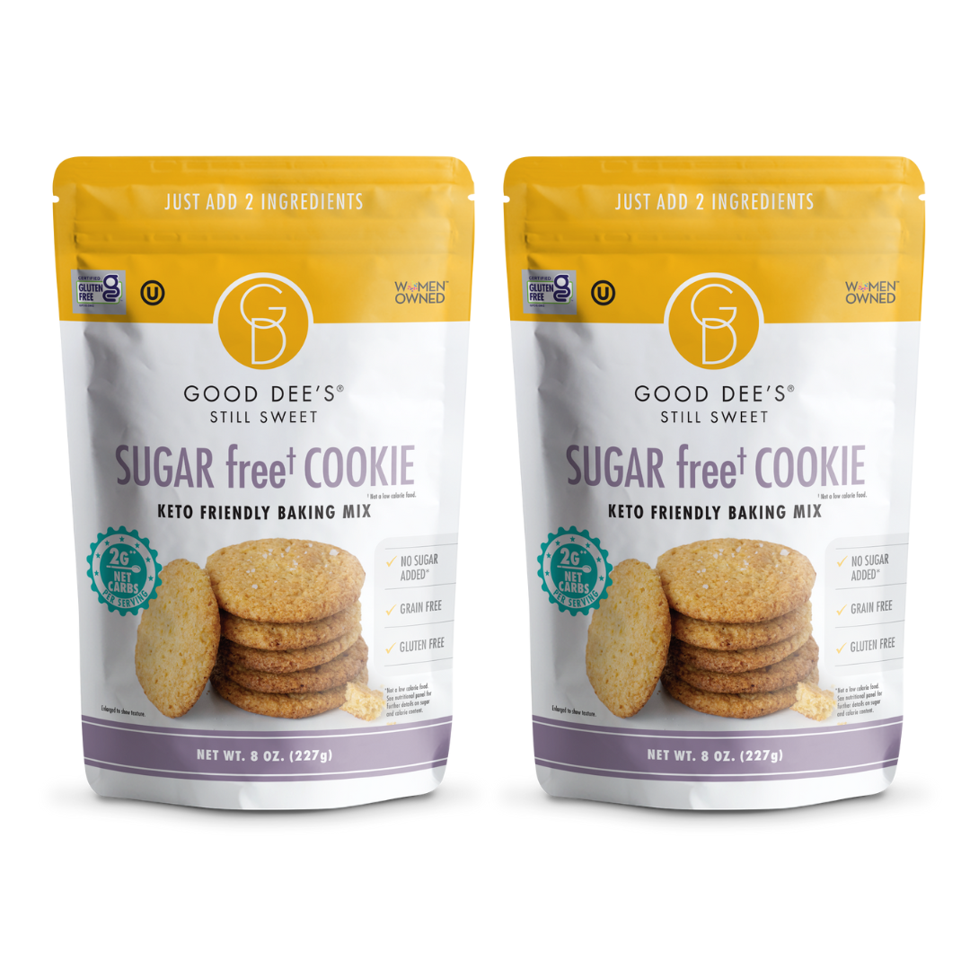 Sugar Free Keto Cookie Mix - Gluten Free and No Added Sugar by Good Dee's