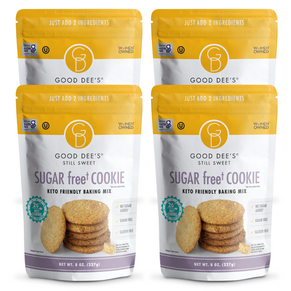 Sugar Free Keto Cookie Mix - Gluten Free and No Added Sugar by Good Dee's