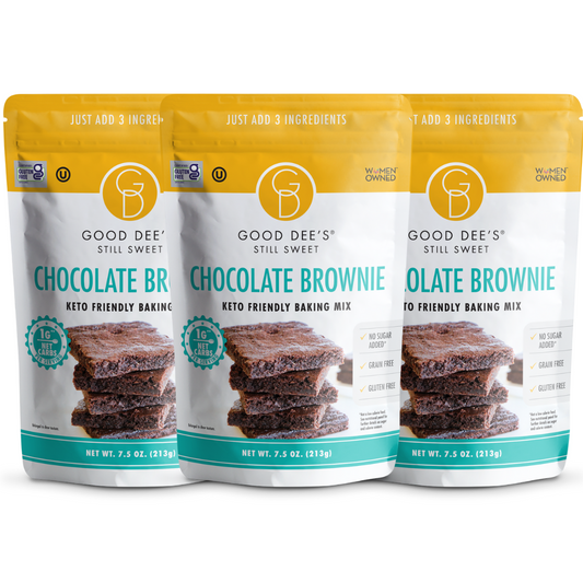 Chocolate Brownie Mix 3 Pack by Good Dee's