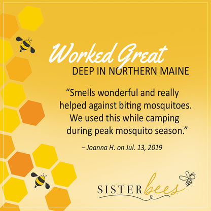 Bee Active - Protects Against Bugs - Travel Size by Sister Bees