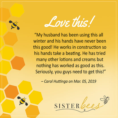 Bee Rugged - Restores & Repairs Hands & Body - Travel Size by Sister Bees